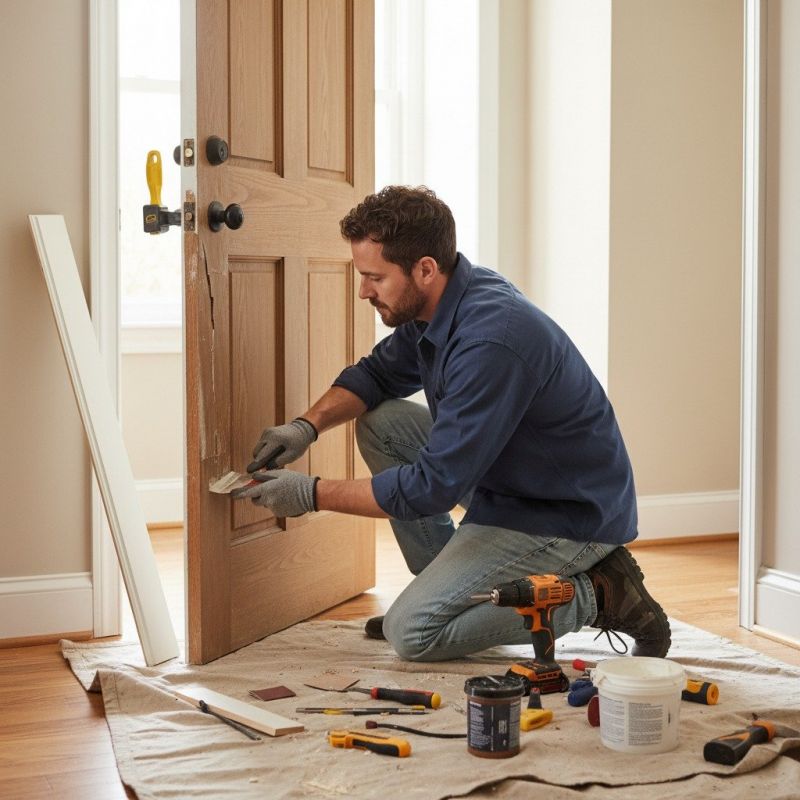 Interior Door Trim Repair detail