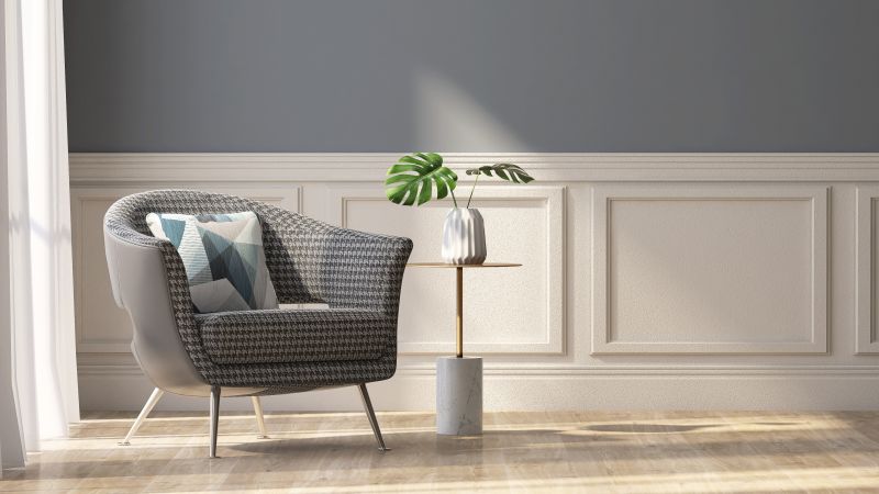 Wainscoting Installation detail